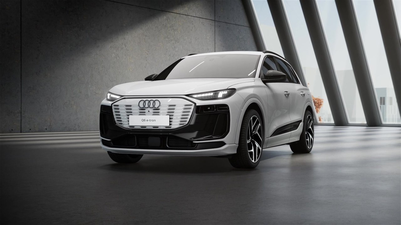 Audi Q6 e-tron – Elektronikarchitektur E3 1.2 und Over-the-Air-Updates – Animation