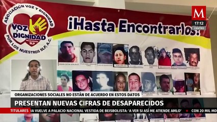 Organizaciones no están de acuerdo con la nueva cifra en el Registro de Personas Desaparecidas