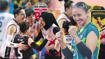 AULIA SUCI, ATLET VOLI SUKABUMI DIPANGGIL MEMPERKUAT TIMNAS INDONESIA UNTUK HADAPI KLUB KOREA SELATAN, RED SPARKS