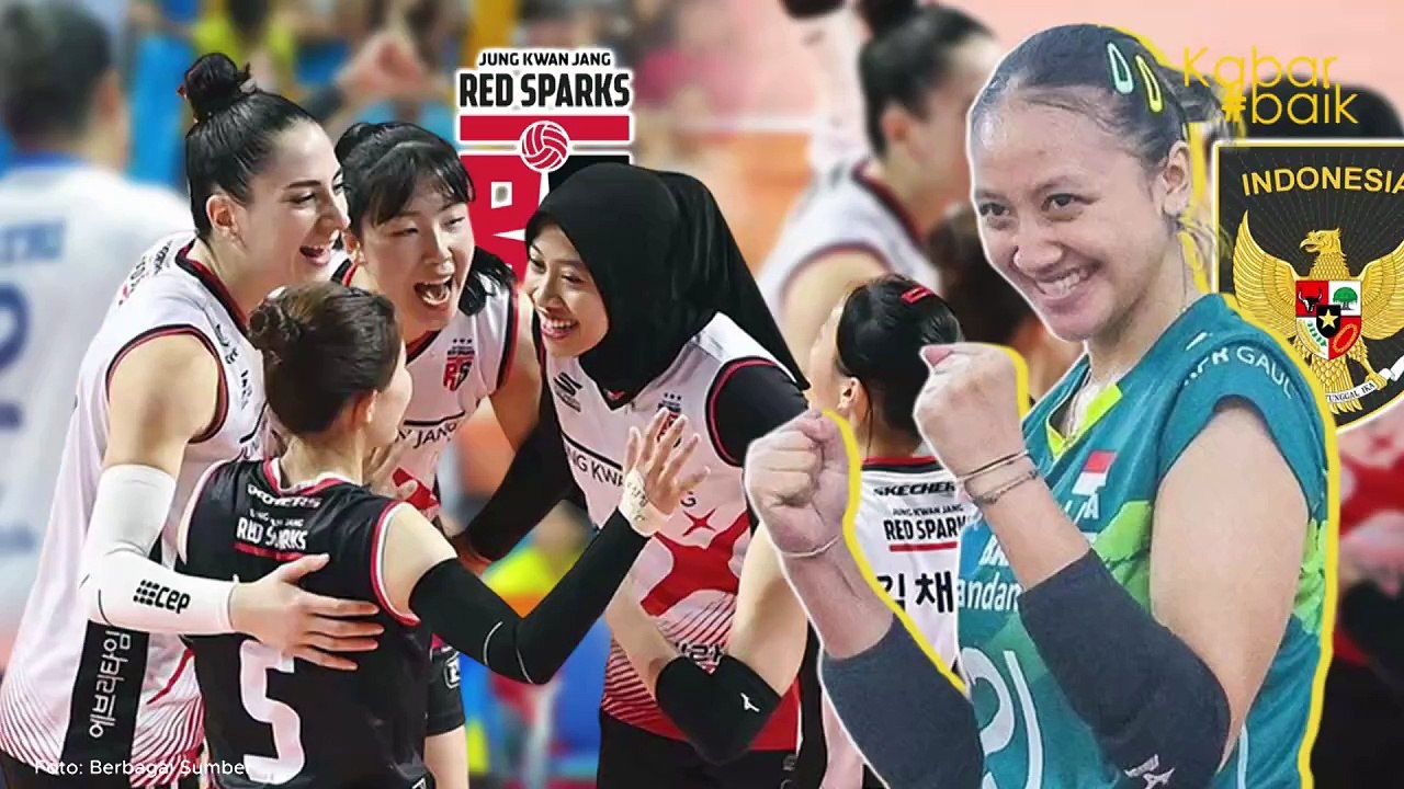 AULIA SUCI, ATLET VOLI SUKABUMI DIPANGGIL MEMPERKUAT TIMNAS INDONESIA UNTUK HADAPI KLUB KOREA SELATAN, RED SPARKS