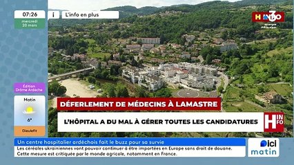 L'hôpital de Lamastre fait le buzz pour recruter 3 médecins