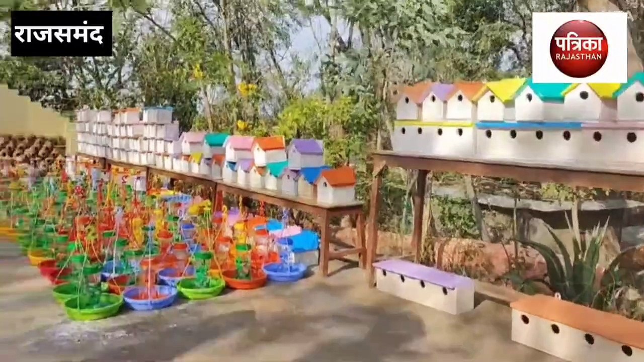 आज गोरैया दिवस: राजस्थान के इस छोटे से गांव में हर साल बच्चे बनाते हैं लकड़ी और घासफूस के हजारों घौंसले