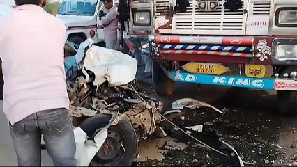 मृतक व घायल सीकर जिले के श्रीमाधोपुर व खंडेला के है निवासी