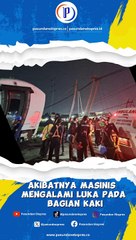 Kereta Api Tabrak Truk Mogok di Sergai, Masinis Alami Luka Bagian Kaki