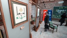 'Besmele-i Şerif' hat eserleri Bursa'da sanatseverlerle buluştu