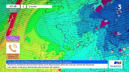 Le quart d'heure toulousain avec Météo France
