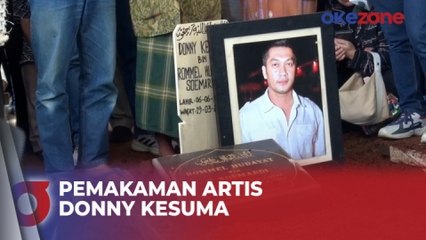 Download Video: Suasana Haru Selimuti Pemakaman Donny Kesuma