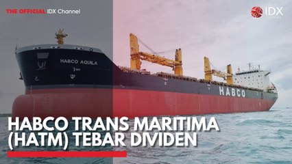 Habco Trans Maritima (HATM) Tebar Dividen