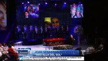 Joan Sebástian cantó Más Allá Del Sol en el homenaje a Jenni Rivera en el Anfiteatro Gibson