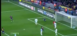 Barcelona vs Malaga 1  1 Gol de Lionel Messi 16012013