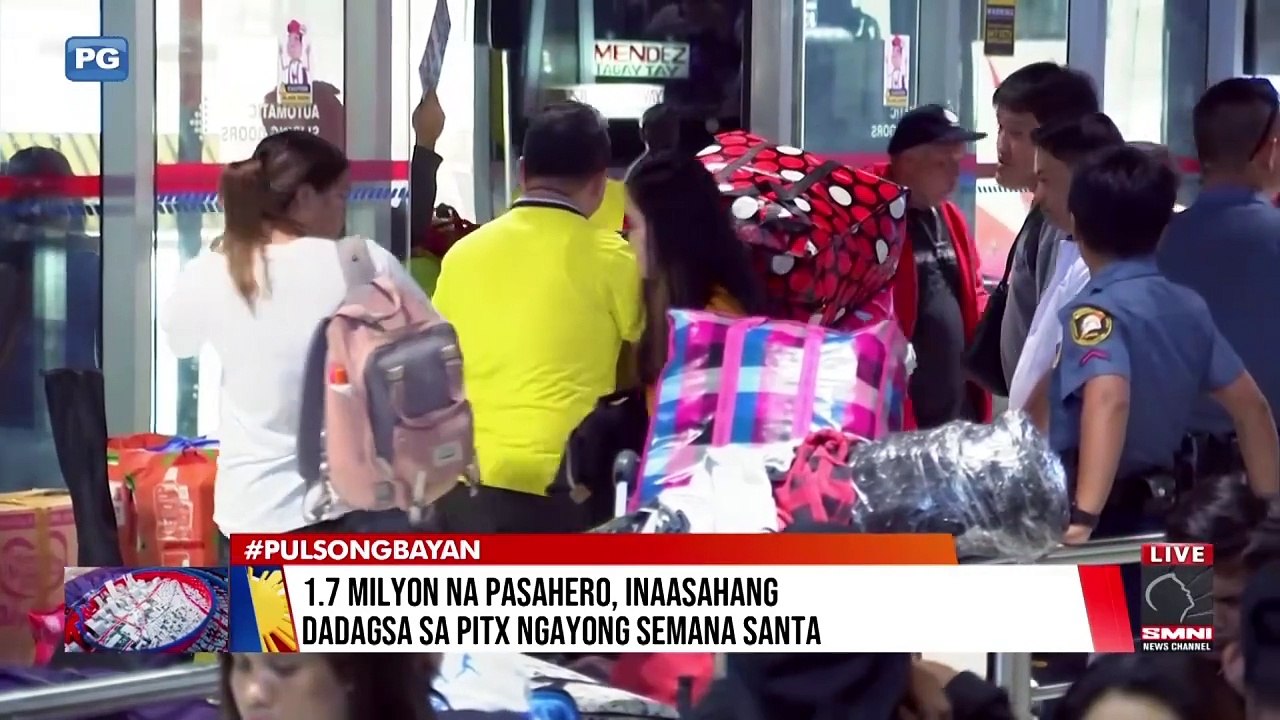 1.7 milyon na pasahero, inaasahang dadagsa sa PITX ngayong Semana Santa | via MJ Mondejar