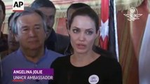 Publican las primeras fotos del video porno de Angelina Jolie
