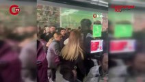 Zincirlikuyu’da “senin yüzünden metrobüse binemedim” kavgası