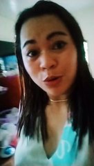 Hubby making DIY Bamboo Fence