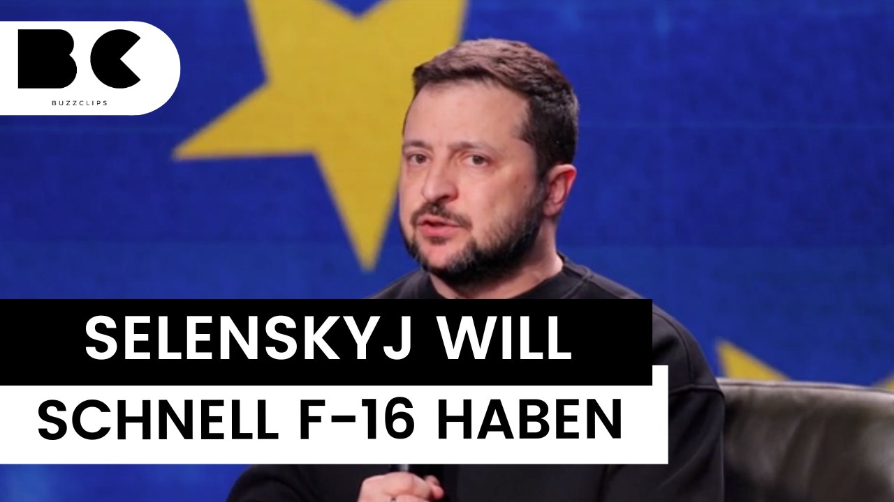 Ukraine fordert: f-16-lieferung muss schneller kommen