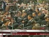 Peña Nieto  presenta a las Victimas de la Explosion durante Homenaje de PEMEX