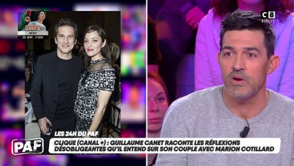 Guillaume Canet raconte les réflexions désobligeantes qu'il entend sur son couple