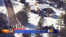 Breaking News Christopher Dorner Gets out of Truck Engages in Gun Battle with LAPD
