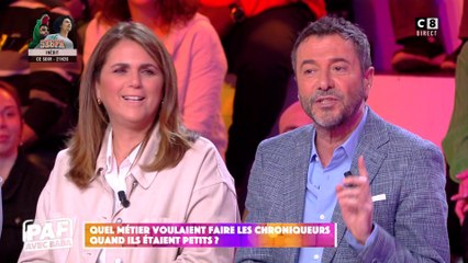 Quel métier voulaient faire les chroniqueurs quand ils étaient petits ?