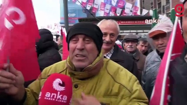 CHP'nin Rize mitingine katılan vatandaş: Ramazanda bir kilo et alamadık