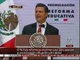 Peña Nieto Promulga Reforma Educativa