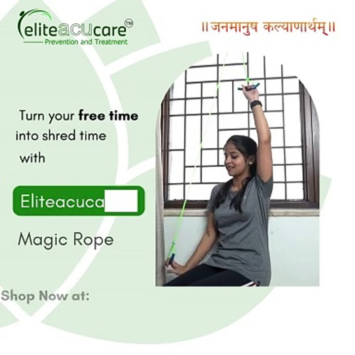 Buy Magic Rope Exercise at Home Tool for Power - Eliteacucare - video ...