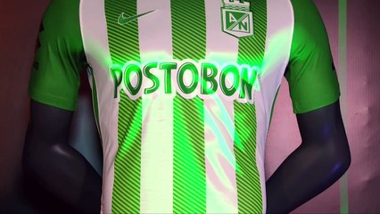 27-01-18 Gerente de mercadeo de Nacional da detalles de la camiseta de local y de visitante