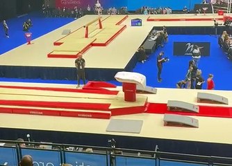 young gymnast from Newquay is jumping for joy after being crowned the national champion