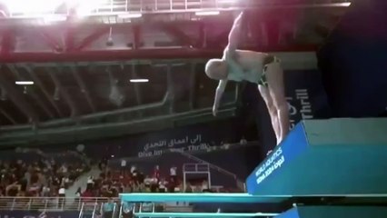 Video, tuffo a cento anni: il record di Taghi Askari