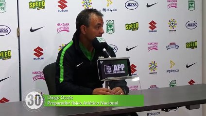 9-04-18 Cuerpo tecnico de Nacional entrega balance del clasico antioqueno