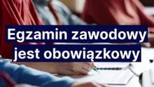 Egzamin zawodowy w styczniu 2024 - informacje