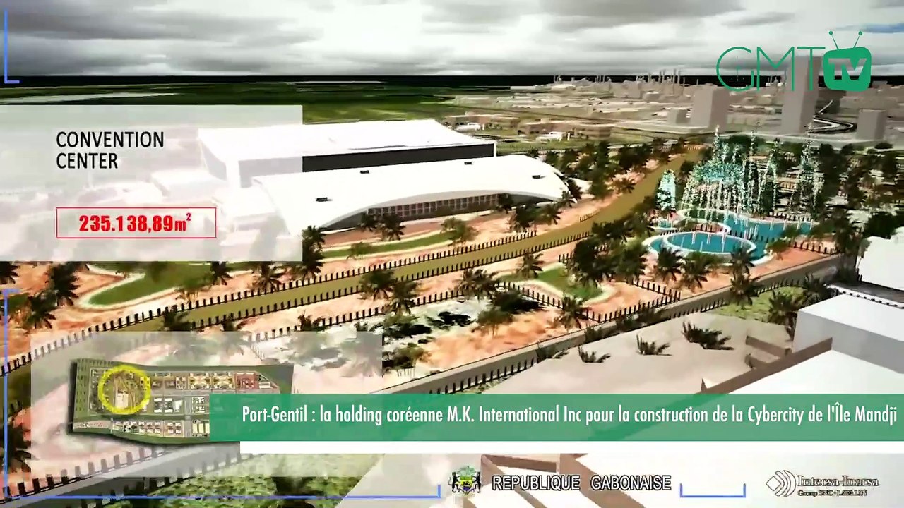 [#Reportage] Port-Gentil : la holding coréenne M.K. International Inc pour la construction de la Cybercity de l'Île Mandj