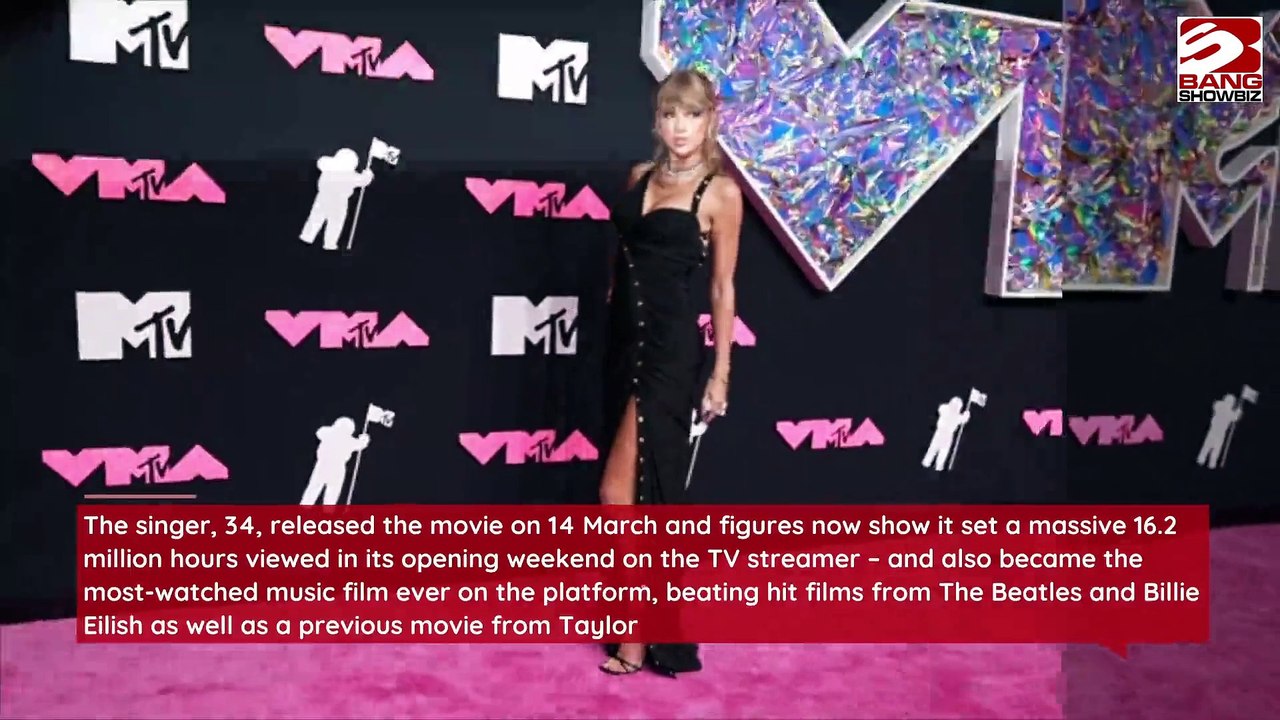 Taylor Swift's 'Eras Tour' Dominates the Stream.