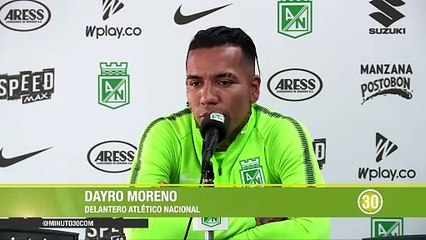 5-10-18 Dayro Moreno hablo sobre la discusion con Gonzalo Castellani