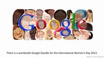 Google Doodle Día Internacional de la Mujer 2013