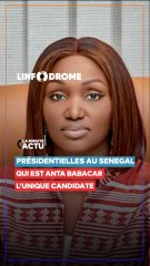 c'est une femme et elle se présente à l'élection présidentielle au sénégal, bousculant ainsi les codes, en devenant la première prétendante au titre de chef de l'état dans le pays.
