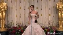 Jennifer Lawrence  Oscar 2013  for the funniest speech