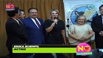 Erika Buenfil dice no sentir nada al hacer escenas candentes con Eduardo Yañez