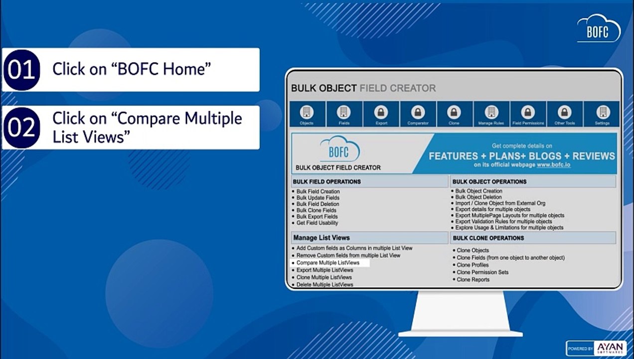 Compare Two or Multiple List Views in Salesforce