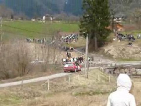 rallye de faverges 2008 equipage rozier 106 s16