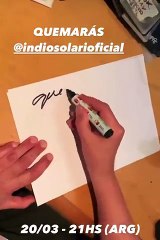Wos confirmó su colaboración con el Indio Solari