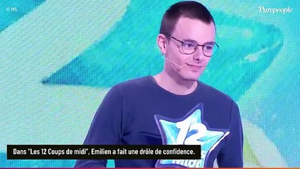 Le quotidien d'Emilien "bousculé" par les 12 Coups de midi, un nouveau rituel adopté : "Je ne l'avais jamais fait de ma vie"