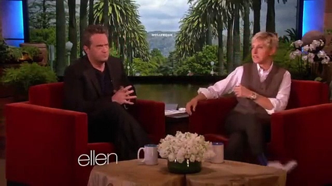 Matthew Perrys interview Ellen Show Vídeo Dailymotion