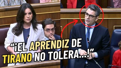 Pepa Millán (VOX) advierte a Félix Bolaños: “¡El aprendiz de tirano no tolera que haya un narcisista como él!”
