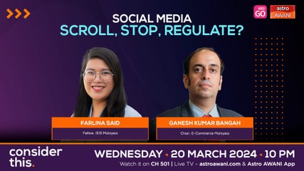 Consider This: Social Media (Part 1) — US TikTok Bill Highlights Regulation Issues