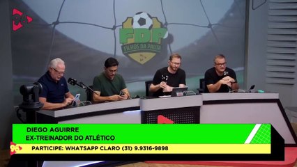 Diego Aguirre fala que Atlético era o único time que ele não queria pegar