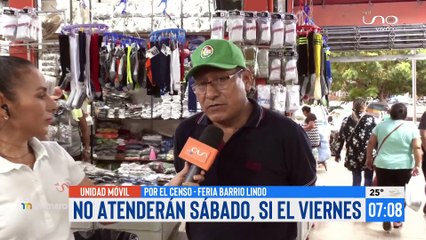 Viernes 22 de marzo habrá atención en la feria Barrio Lindo por censo
