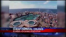 Carnival ofrece cruceros 149 dólares tras los recientes problemas