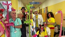Aste portaflebo colorate per l'Oncologia pediatrica del Civico di Palermo
