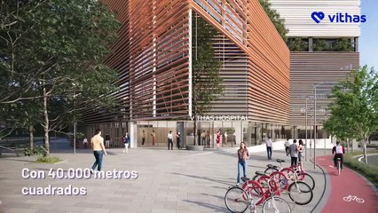 Render del nuevo Hospital Vithas en Esplugues